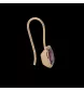 Ohrringe Roségold Amethyst