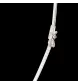 HEART NECKLACE PAVE DIAMONDS WHITE GOLD