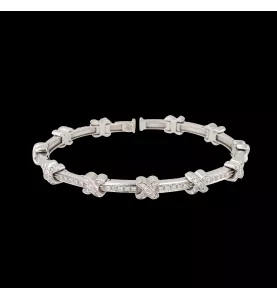 BRACELET OR GRIS DIAMANTS