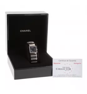 Chanel Demoiselle watch in white gold and diamonds