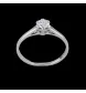 0.40 carat white gold diamond ring