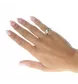 Bague or jaune et diamants