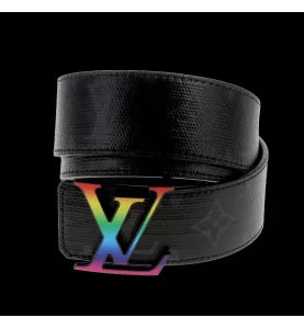 Ceinture Louis Vuitton LV Initiales Eclipse Taiga