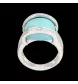 Ring Türkis und Diamanten