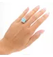 Ring Türkis und Diamanten