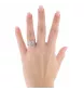 Bague Or gris 750 et diamants 2.10 carats