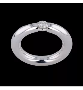 Bague solitaire 0.16 carats