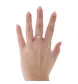 Yellow gold diamond ring 0.40 carats