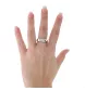 Anello in oro bianco 18 carati