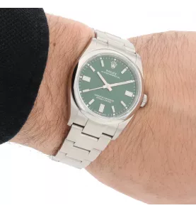 ROLEX OYSTER PERPETUAL GREEN