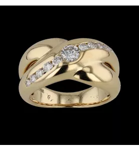 3 gold ring