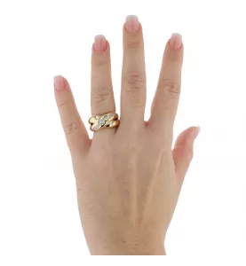 3 gold ring