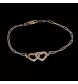 Dinh Van Double Heart Bracelet R9