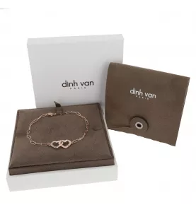 Dinh Van Double Heart Bracelet R9