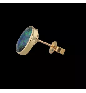 Opal earrings