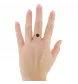 Ring aus Gelbgold Citrin und Diamanten