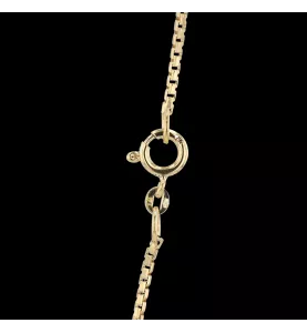 COLLIER PENDENTIF OR JAUNE DIAMANTS