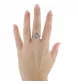 BAGUE OR JAUNE DIAMANTS