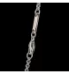 Collier Chopard coeur diamants noirs et blancs