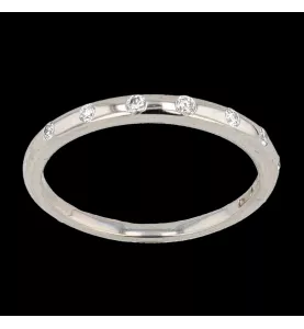 White Gold Diamond Wedding Ring