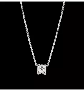 Cartier C Collier Solitaire 0.3 carats