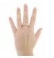 Bague 2 ors et Diamants