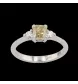 Ring Weissgold 585 Diamanten