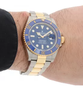 Rolex Submariner Date Gold Stahl