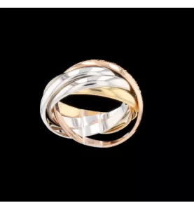 Cartier Ring Trinity 5 Ringe