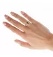 Bague or jaune Rubis Diamants