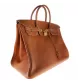 Hermes Birkin 40 Fjord Caramello Oro