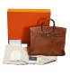 Hermes Birkin 40 Fjord Caramel Gold