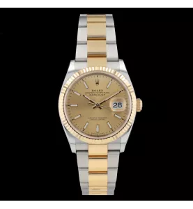 Rolex Datejust 36 Gold Stahl