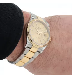 Rolex Datejust 36 Gold Stahl