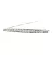 Art deco white gold diamond brooch