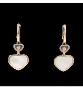 BOUCLES D'OREILLES CHOPARD HAPPY HEARTS