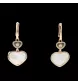 BOUCLES D'OREILLES CHOPARD HAPPY HEARTS