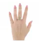 Bague Or jaune Quartz