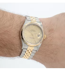 Rolex Datejust 36 Gold Stahl