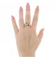 Bague or jaune Saphirs Rubis et Diamants