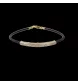 Yellow gold diamond bracelet