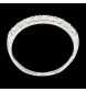 BAGUE EN OR GRIS 9 DIAMANTS