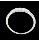 WHITE GOLD RING 0.23 CARATS