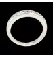 BAGUE OR GRIS 9 DIAMANTS