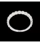 Bague or gris 9 diamants