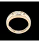 Solitaire ring in yellow gold 0.50 carats