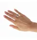 Ring Link Gelbgold Diamanten