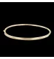 Yellow gold bangle bracelet