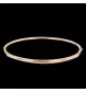 Pink gold bangle bracelet