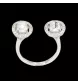 BAGUE CHATILA OR GRIS DIAMANTS 3 CARATS